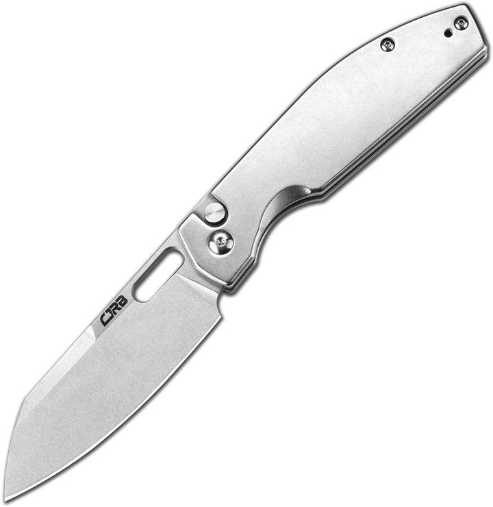 CJRB Ekko Button Lock SW Stainless Stonewash AR-RPM9 - Knives.mx