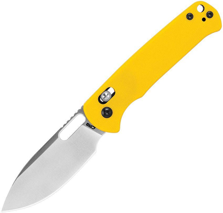 CJRB Hectare Crossbar Lock Yellow G10 Satin AR-RPM9 - Knives.mx