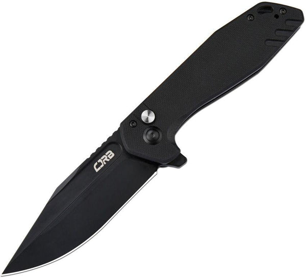 CJRB Riff Button Lock Blackout G10 PVD Coated AR-RPM9 - Knives.mx