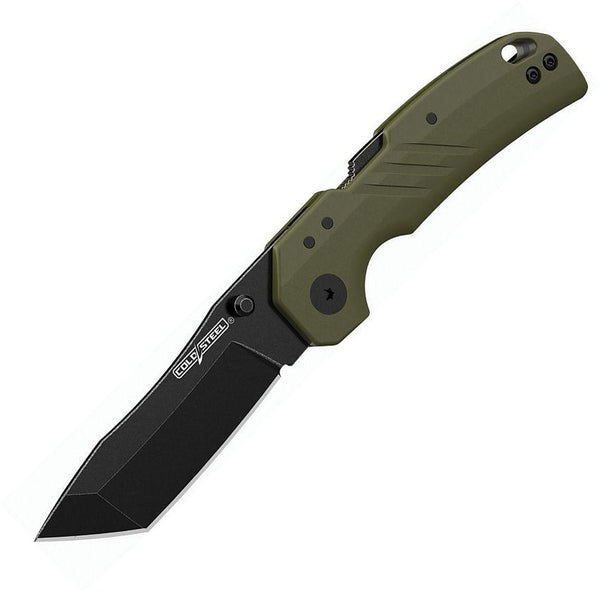 Cold Steel Engage Atlas Lock OD Green GFN Tanto 4116 Stainless Blade - Knives.mx