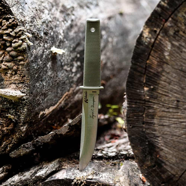 Cold Steel Lynn Thompson Signature Kobun OD Green Kray-Ex Satin S35VN Limited Edition - Knives.mx