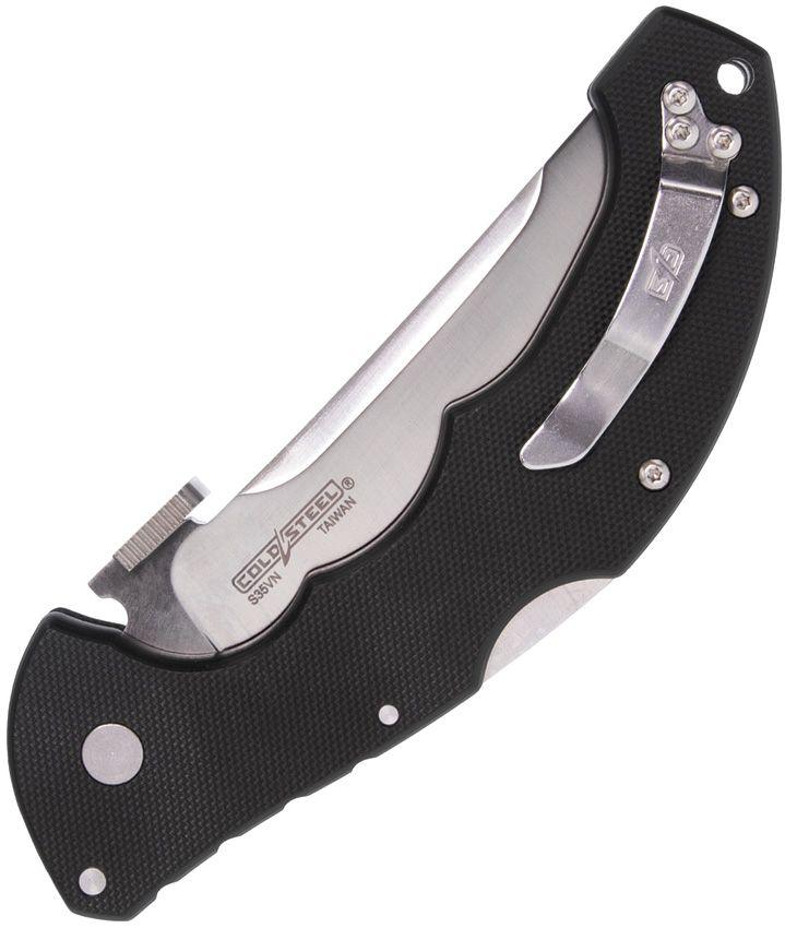 Cold Steel Talwar 4" Tri-Ad Lock Black G10 CPM S35VN - Knives.mx