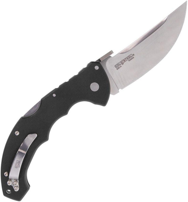 Cold Steel Talwar 4" Tri-Ad Lock Black G10 CPM S35VN - Knives.mx