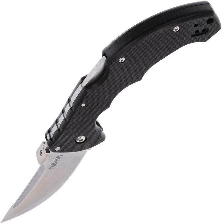 Cold Steel Talwar 4" Tri-Ad Lock Black G10 CPM S35VN - Knives.mx