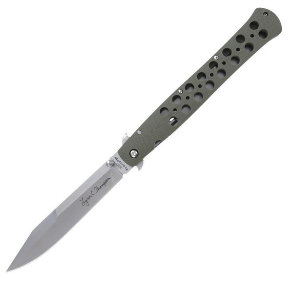 Cold Steel Ti-Lite Signature 6" OD Green G10 Satin S35VN Limited Edition - Knives.mx