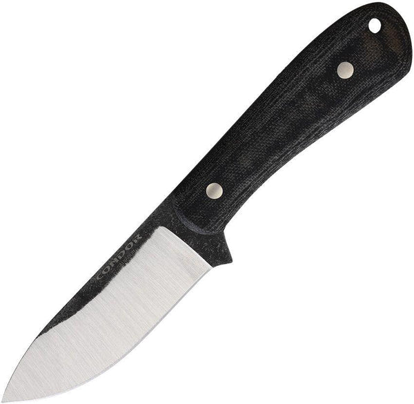 Condor Ceres Fixed Blade Black Micarta 14C28N Sandvik - Knives.mx