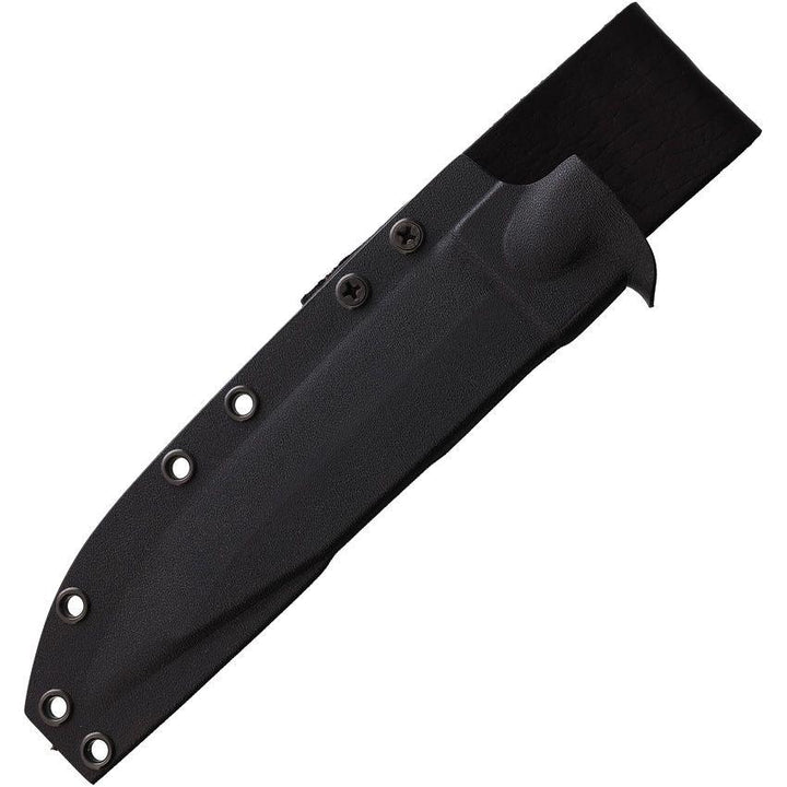 Condor Escort Fixed Blade Black Sculpted Polypropylene Satin 420HC - Knives.mx