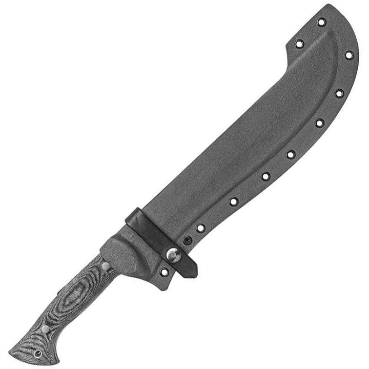 Condor Lobo Machete Black Canvas Micarta 1075HC - Knives.mx