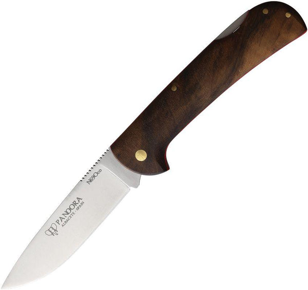 Cudeman Pandora Lockback Walnut Wood Satin Bohler N690 - Knives.mx