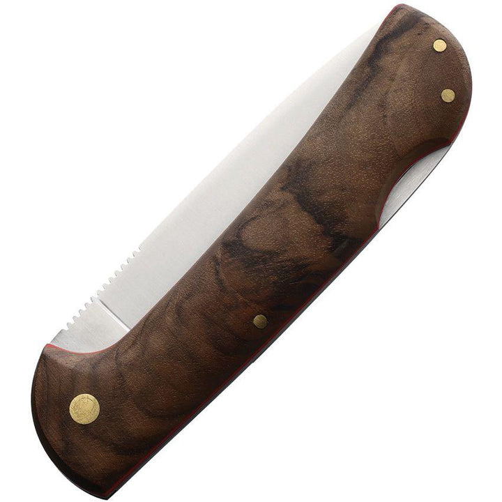 Cudeman Pandora Lockback Walnut Wood Satin Bohler N690 - Knives.mx