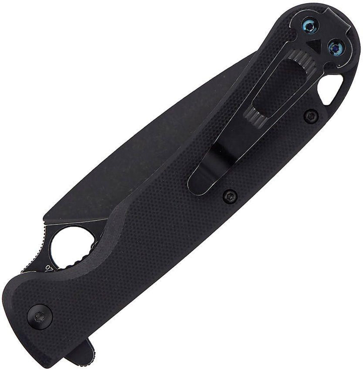 Daggerr Knives Arrow Linerlock Blackout G10 Stonewash D2 - Knives.mx