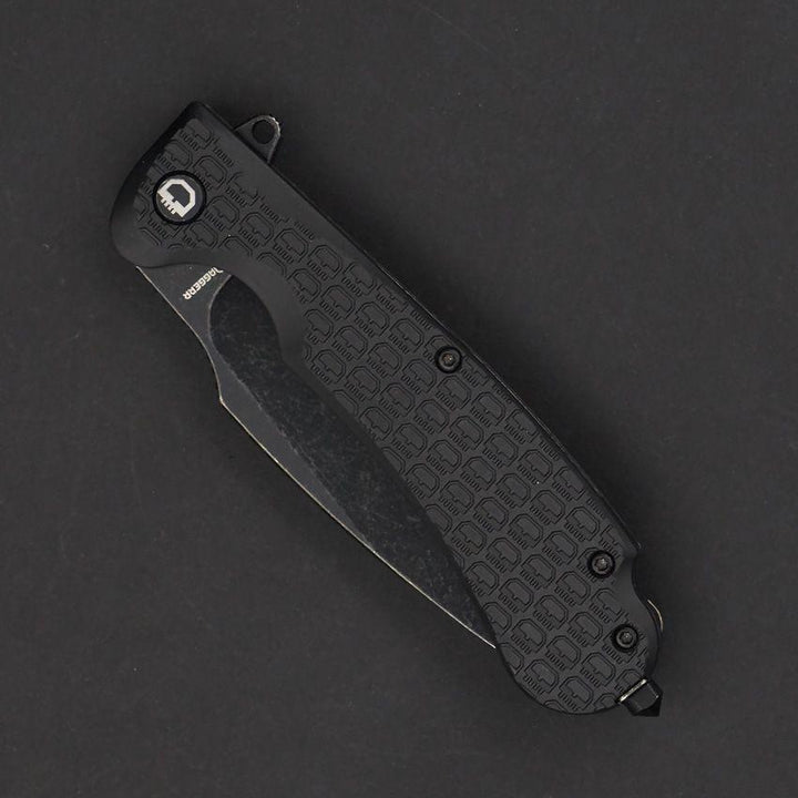Daggerr Knives Fielder Linerlock Blackout Textured FRN Stonewash 8Cr14MoV - Knives.mx
