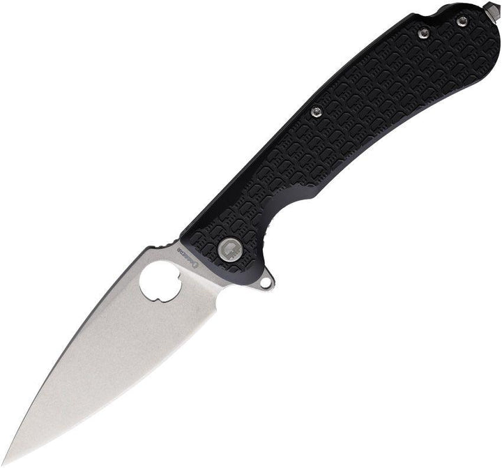 Daggerr Knives Resident Linerlock Black Textured FRN Stonewash 8Cr14MoV - Knives.mx