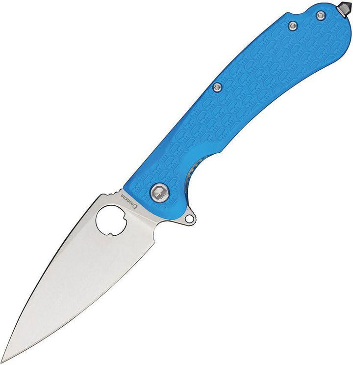 Daggerr Knives Resident Linerlock Blue Textured FRN Stonewash 8Cr14MoV - Knives.mx