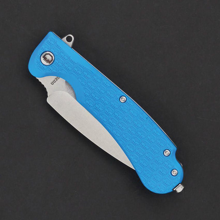 Daggerr Knives Urban 2 Linerlock Blue Textured FRN Stonewash 8Cr14MoV - Knives.mx