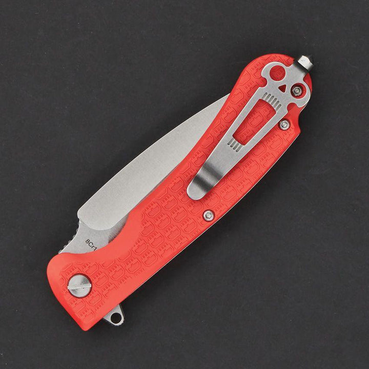 Daggerr Knives Urban 2 Linerlock Orange Textured FRN Stonewash 8Cr14MoV - Knives.mx