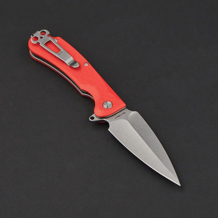 Daggerr Knives Urban 2 Linerlock Orange Textured FRN Stonewash 8Cr14MoV - Knives.mx