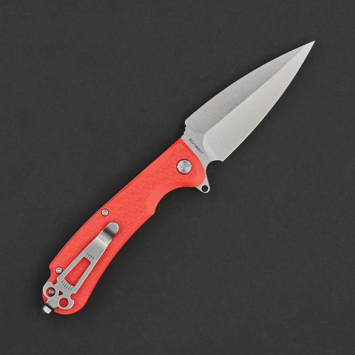 Daggerr Knives Urban 2 Linerlock Orange Textured FRN Stonewash 8Cr14MoV - Knives.mx