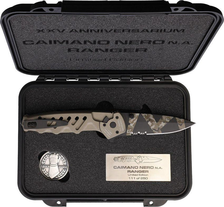Extrema Ratio Caimano Nero Annivesary Edition - Knives.mx