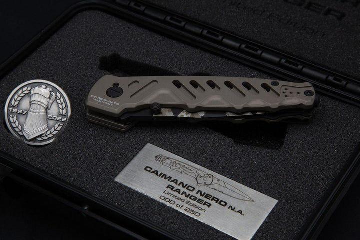 Extrema Ratio Caimano Nero Annivesary Edition - Knives.mx