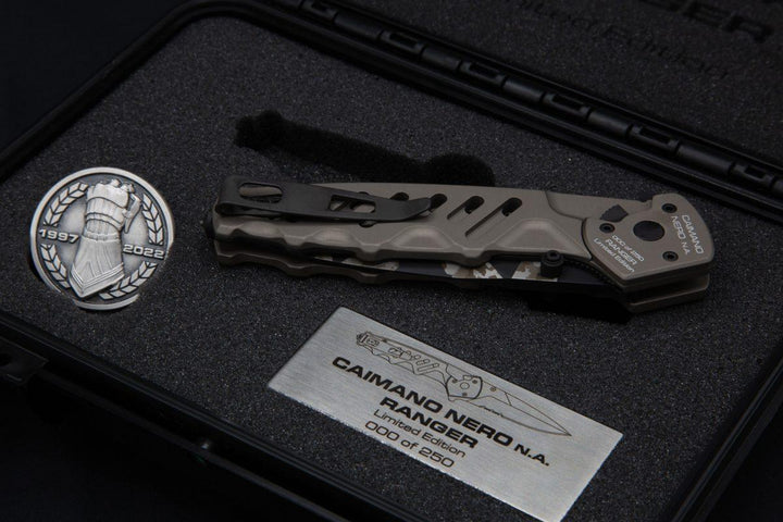 Extrema Ratio Caimano Nero Annivesary Edition - Knives.mx