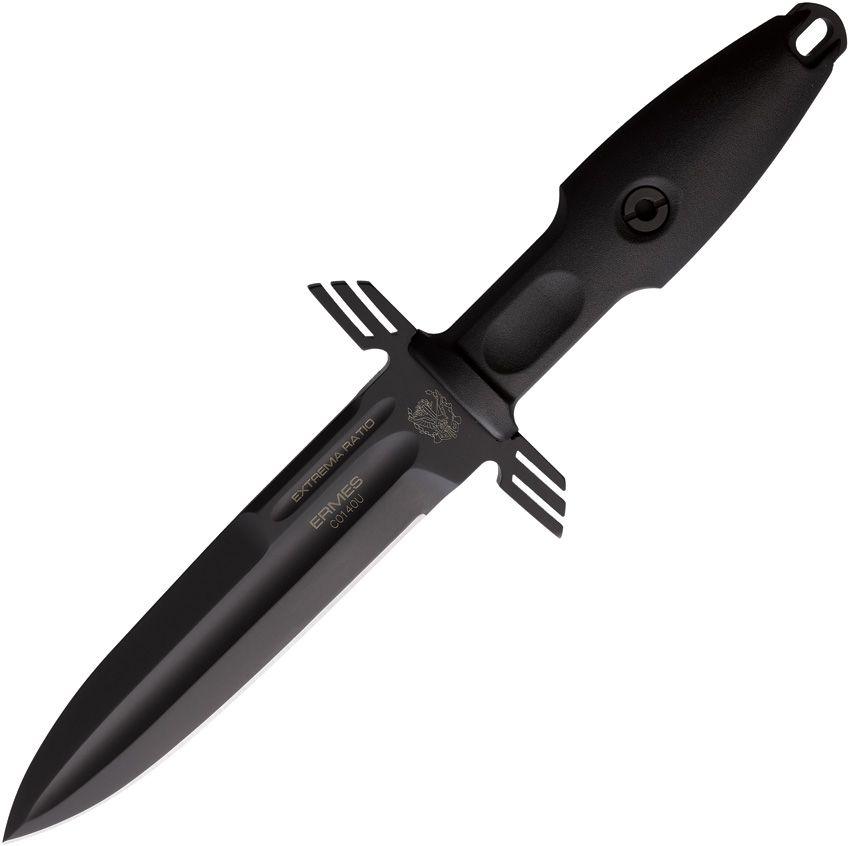 Extrema Ratio Ermes Operativo Black FRN MIL-C-13924 burnished Bohler N690 - Knives.mx
