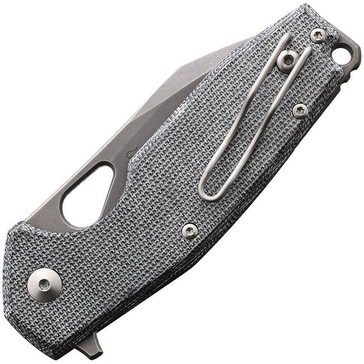 Fox Yaru Linerlock Black Micarta Stonewash Bohler M390 - Knives.mx