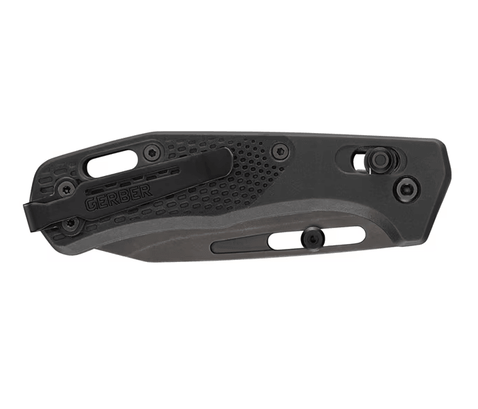 Gerber Assert Pivot Lock Blackout GRN Stonewash S30V - Knives.mx