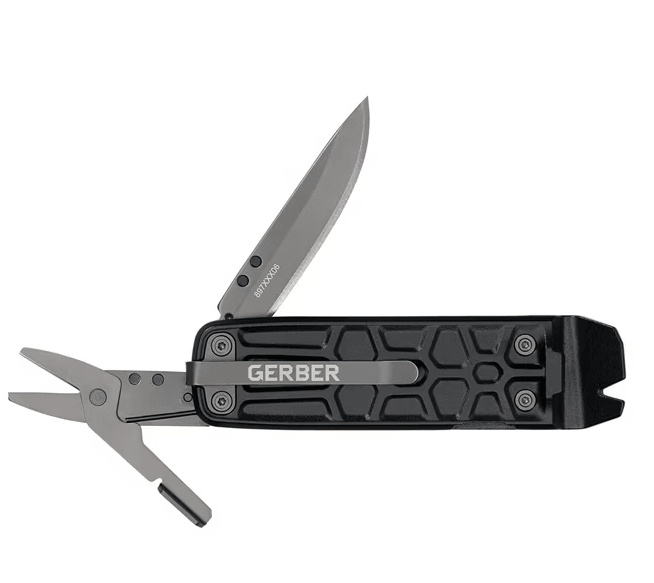 Gerber Lockdown Slim Multi Tool Black Onyx Aluminum - Knives.mx