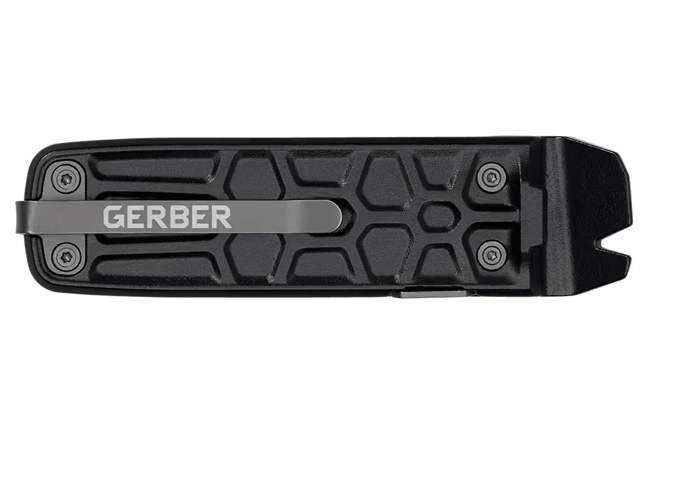 Gerber Lockdown Slim Multi Tool Black Onyx Aluminum - Knives.mx