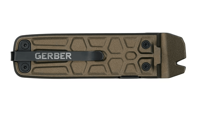 Gerber Lockdown Slim Multi Tool Bronze Aluminum - Knives.mx