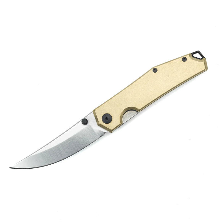 Giant Mouse ACE Brass Clyde Satin Elmax - Knives.mx