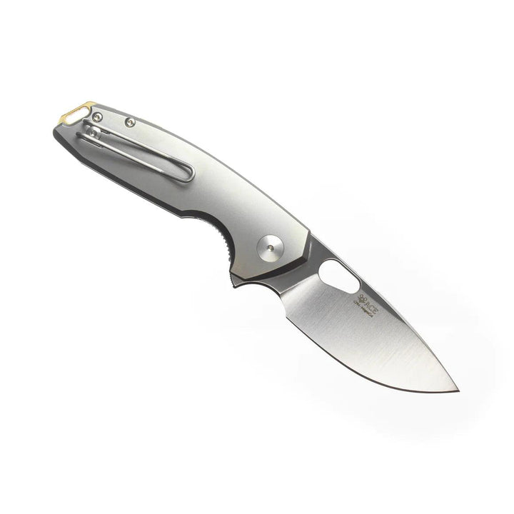 Giant Mouse ACE Tribeca Titanium Satin Magnacut - Knives.mx