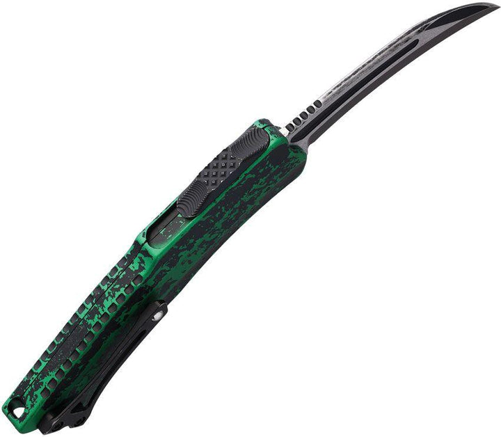 Heretic Knives Auto ROC DA Curvered OTF Hawkbill CPM MagnaCut - Knives.mx
