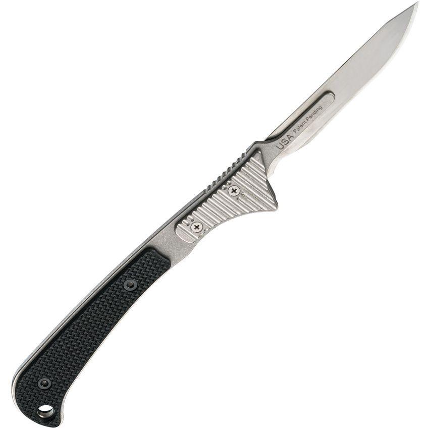 Hogue Expel Scalpel Black G10 440C Stainless - Knives.mx