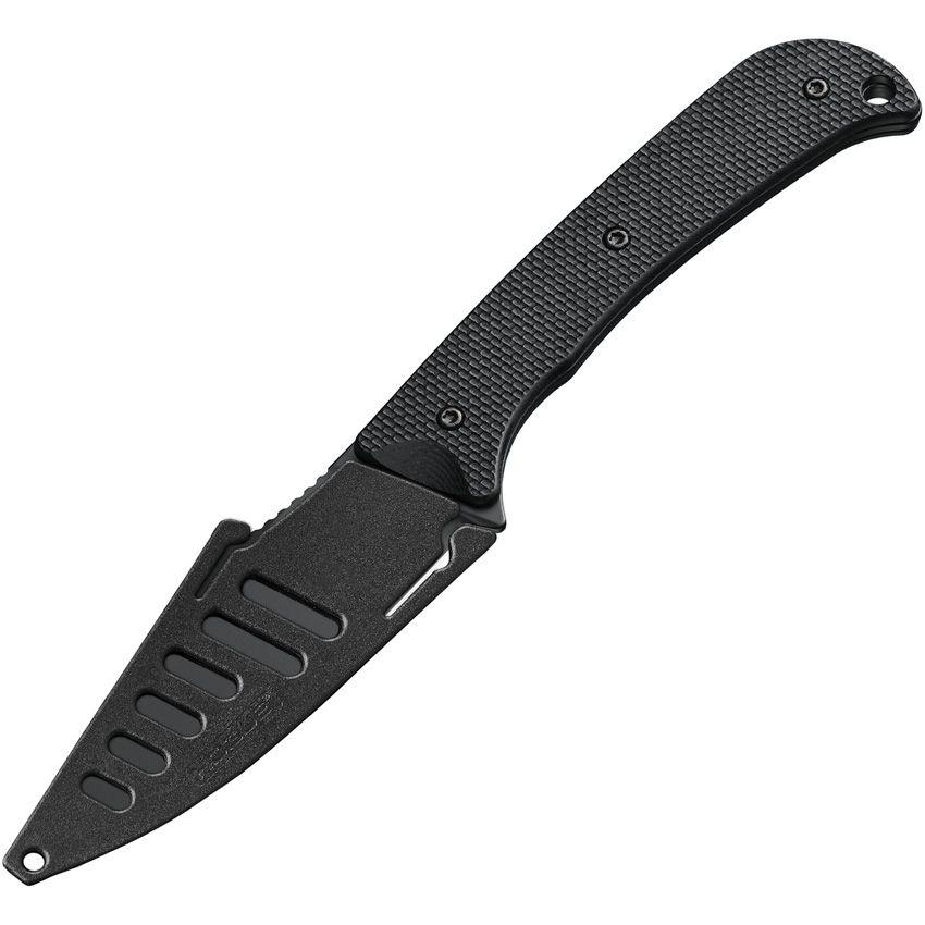 Hogue Extrak Fixed Blade Black G10 Cerakote Clip Point CPM-M4 - Knives.mx