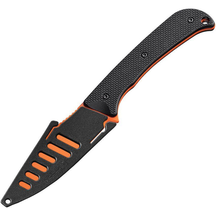 Hogue Extrak Fixed Blade Orange G10 Cerakote Clip Point CPM-M4 - Knives.mx