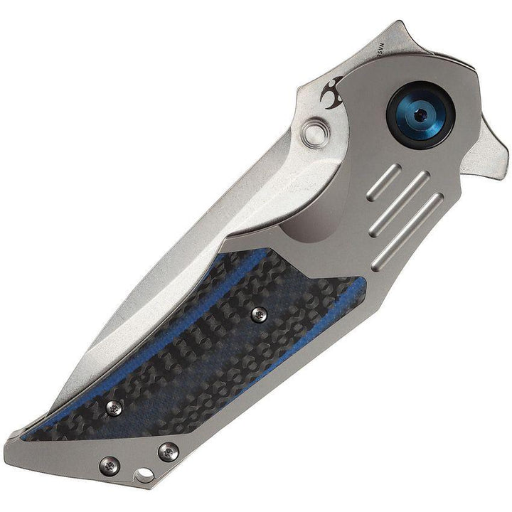 Kansept Knives Delta Framelock CF Titanium CPM S35VN - Knives.mx