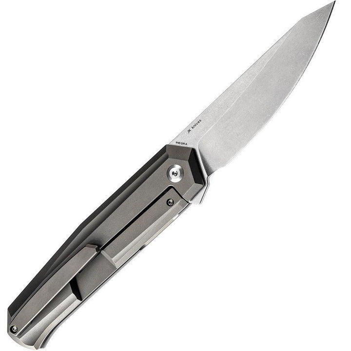 Kansept Knives Integra Framelock Bronze Anodized Titanium Stonewash Bohler M390 - Knives.mx