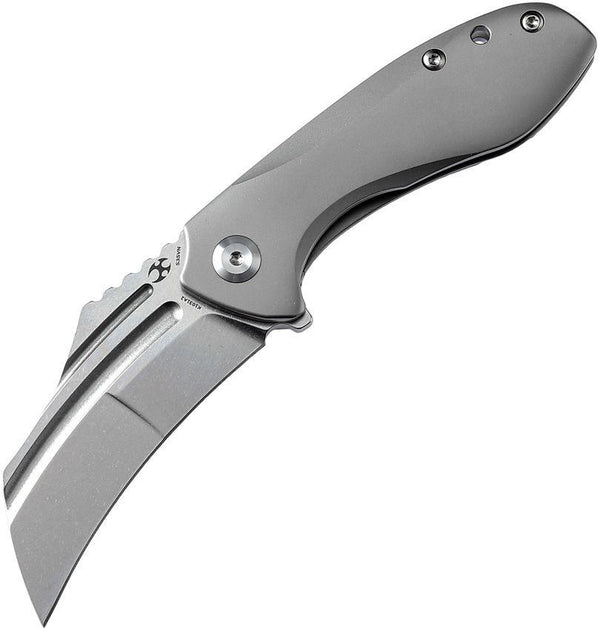 Kansept Knives KTC3 Linerlock BB Titanium Stonewash CPM S35VN - Knives.mx