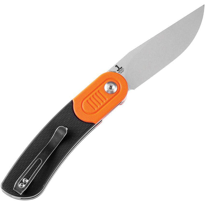 Kansept Knives Reverie Linerlock Blk/Orange G10 Black Stonewash 154CM - Knives.mx