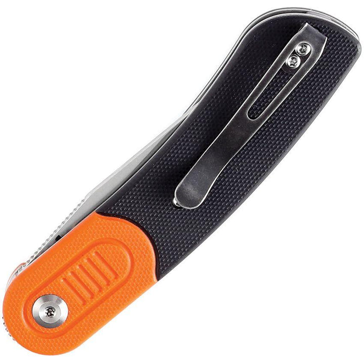 Kansept Knives Reverie Linerlock Blk/Orange G10 Black Stonewash 154CM - Knives.mx