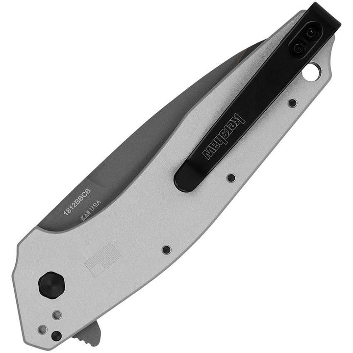 Kershaw Dividend Composite Linerlock Gray Anodized Aluminum Composite Blade - Knives.mx