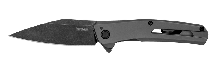 Kershaw Flyby Framelock A/O Gray PVD Coated Stainless BlackWash D2 - Knives.mx