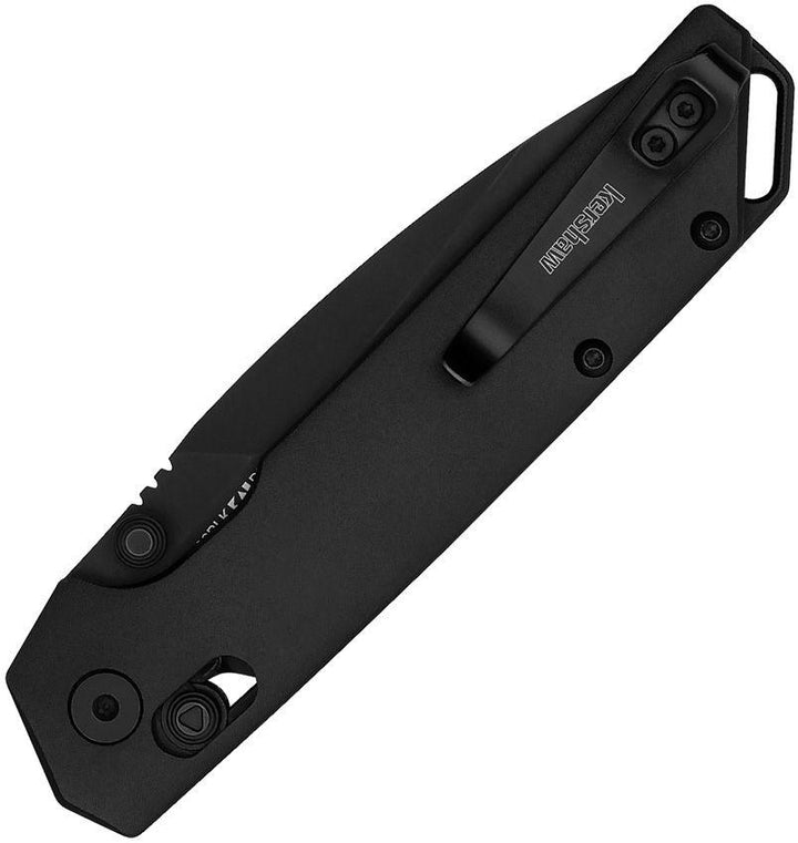 Kershaw Iridium DuraLock Black 6061-T6 Aluminum PVD Coating D2 - Knives.mx