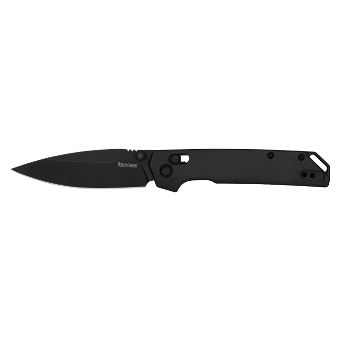 Kershaw Iridium DuraLock Black 6061-T6 Aluminum PVD Coating D2 - Knives.mx