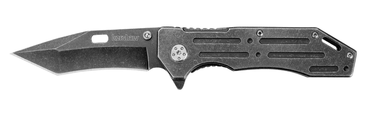 Kershaw Lifter Framelock A/O BlackWash Stainless Tanto 4Cr14 - Knives.mx