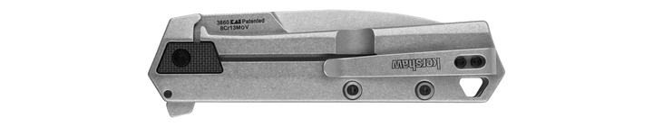 Kershaw Oblivion Framelock Stainless Steel w GFN Stonewashed 8Cr13MoV - Knives.mx