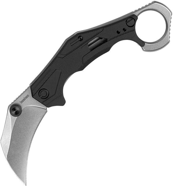 Kershaw Outlier Linerlock A/O Black GFN Stonewash 8Cr13MoV - Knives.mx