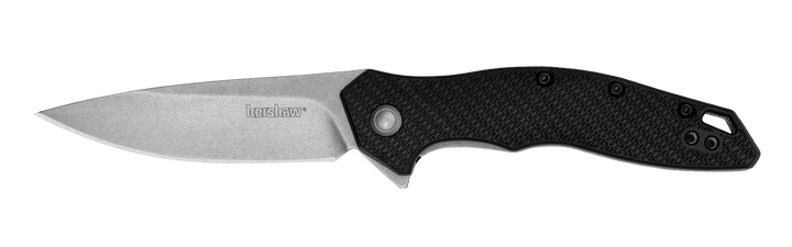 Kershaw Shoreline Linerlock A/O Black GFN Stonewashed 8Cr13MoV - Knives.mx